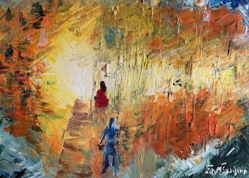 Ascenso Interior by Miroslav Spadrna, 絵画 for Sale on Singulart