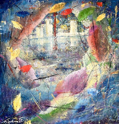 Portál de luz by Miroslav Spadrna, 絵画 for Sale on Singulart