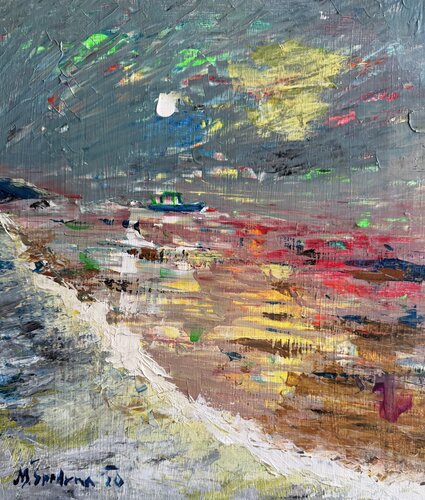 Marea de Silencio by Miroslav Spadrna, Painting for Sale on Singulart
