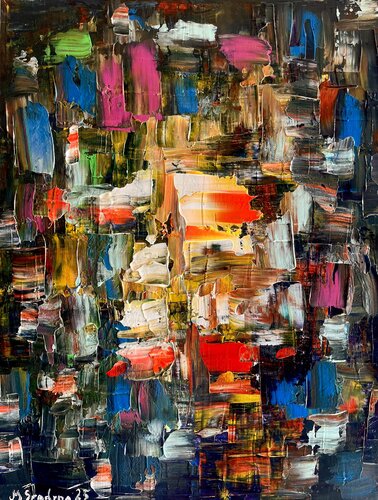 Ciudad Fragmentada by Miroslav Spadrna, 絵画 for Sale on Singulart