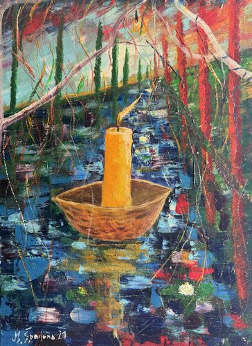Luz Errante van Miroslav Spadrna, Schilderij te koop op Singulart