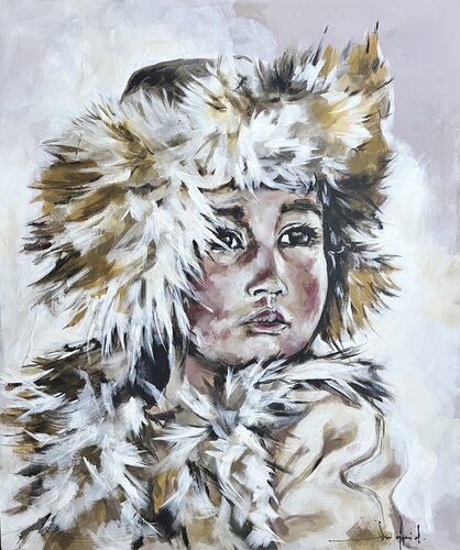 Kazakh di Ingrid Bonnevie, Pittura in vendita su Singulart