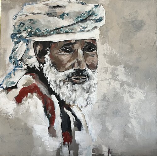 Vieil homme by Ingrid Bonnevie, 絵画 for Sale on Singulart