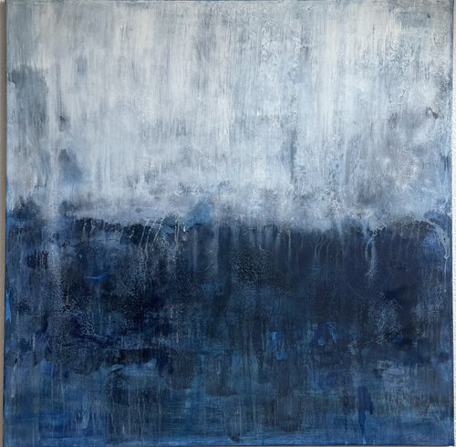 Azur Harmony par Claudia Dr. Kühn, Peinture en vente sur Singulart