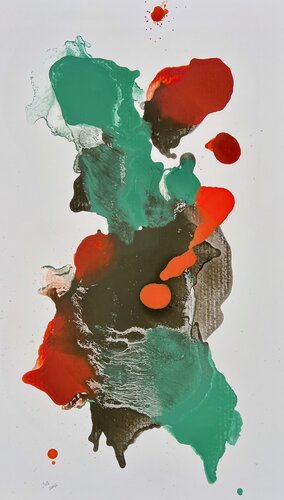 Foreign within par Ina Schuppe Koistinen, Peinture en vente sur Singulart