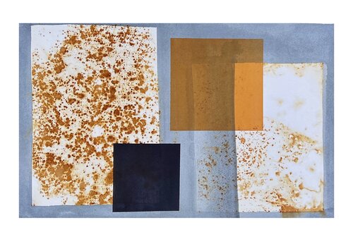 Impact Field van Ina Schuppe Koistinen, Schilderij te koop op Singulart