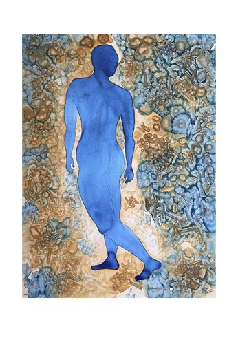 In the company of invisible friends I de Ina Schuppe Koistinen, Pintura a la venta en Singulart