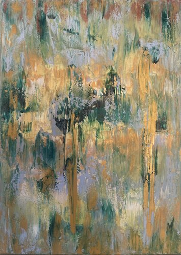 Morning Glow - 1 by Birgit vom Brocke, 회화 for Sale on Singulart
