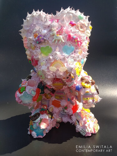TIVURON TEDDY BEAR SCULPTURE #350 by Emilia Switala, 조각 for Sale on Singulart