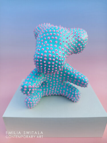 CAPTUS TEDDY BEAR SCULPTURE #426 di Emilia Switala, Scultura in vendita su Singulart