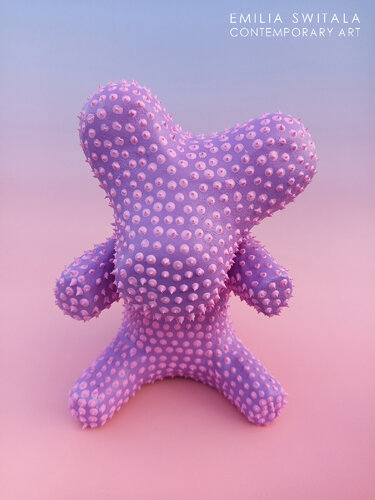 BABO TEDDY BEAR SCULPTURE #434 by Emilia Switala, Sculpture for Sale on Singulart