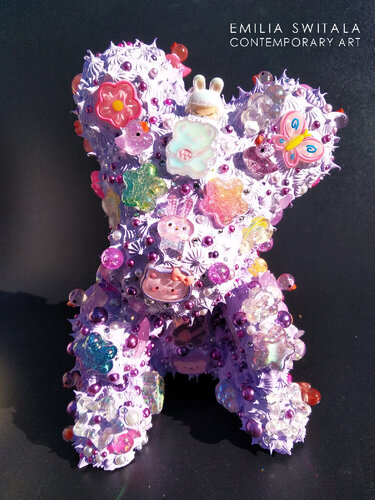 TWINKLE TWINKLE TEDDY BEAR SCULPTURE #412 von Emilia Switala, Skulptur kaufen auf Singulart