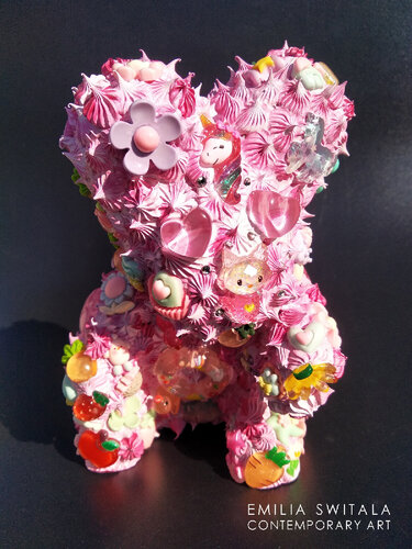 EMI TEDDY BEAR SCULPTURE #422 von Emilia Switala, Skulptur kaufen auf Singulart