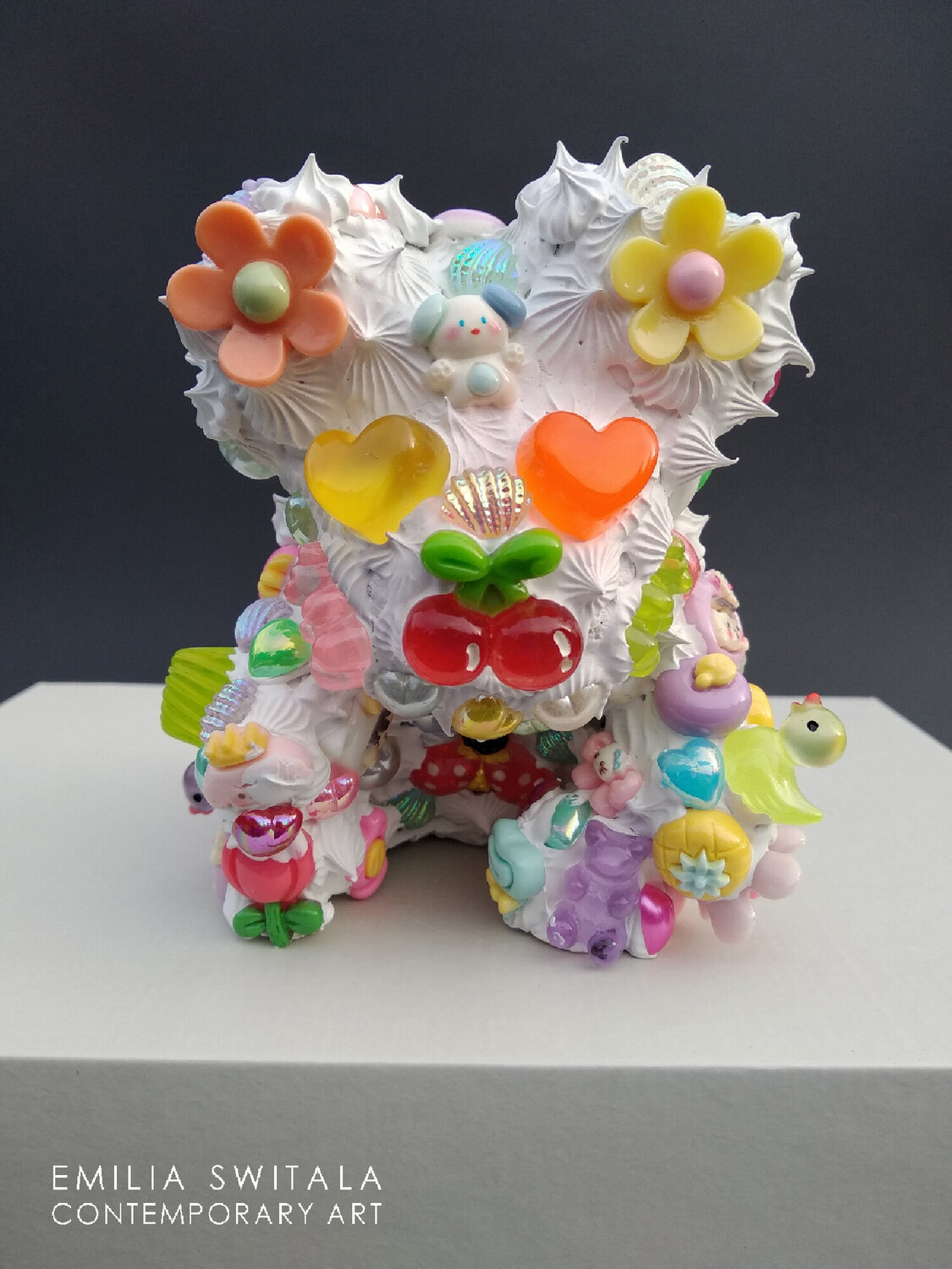 HIRITOPTER TEDDY BEAR SCULPTURE #385 Emilia Switala
