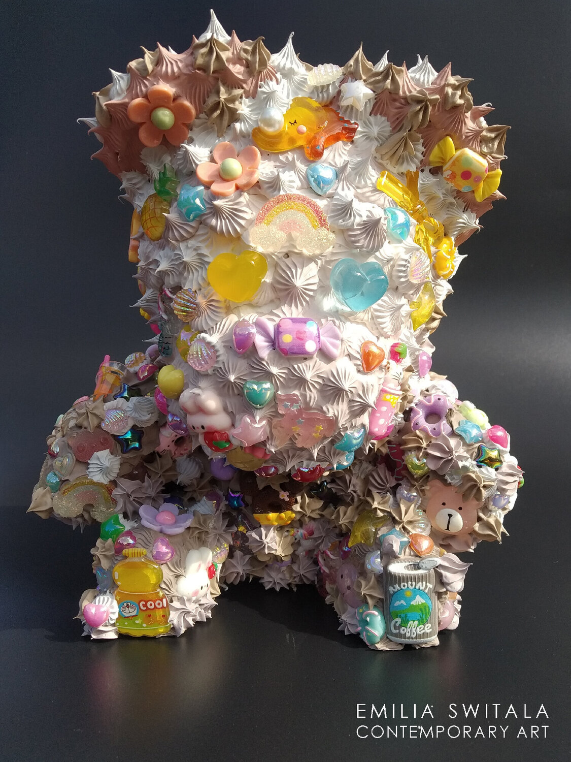 OH YEAH TEDDY BEAR SCULPTURE #354 Emilia Switala
