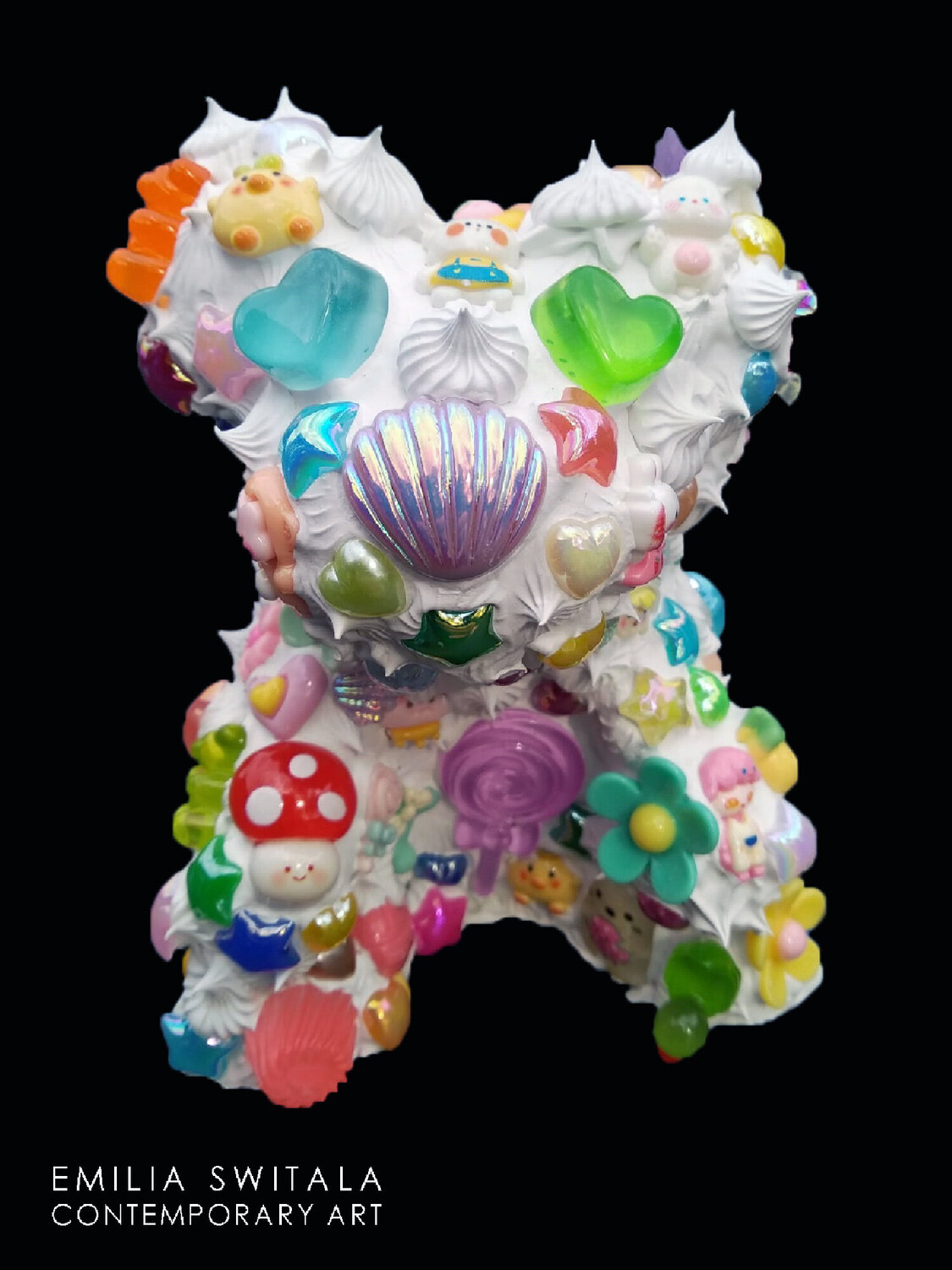 SIUFKA TEDDY BEAR SCULPTURE #386 Emilia Switala Skulptur zu verkaufen