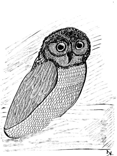 Foggy Birds I par Louis Delattre, Dessin en vente sur Singulart