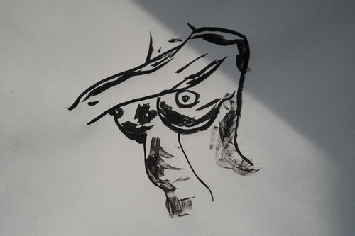 Skin influence de Louis Delattre, Dibujo a la venta en Singulart