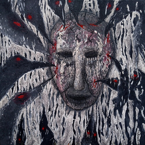 Ravens of my dreams de Adomas Vasiliauskas, Pintura a la venta en Singulart