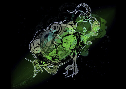 The space suit by Adomas Vasiliauskas, Print for Sale on Singulart