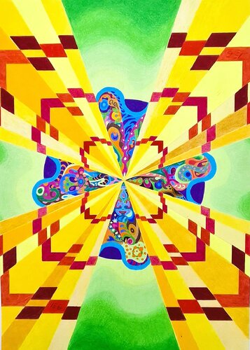 The life of DNA by Bernd Pfaffeneder, Drawing for Sale on Singulart