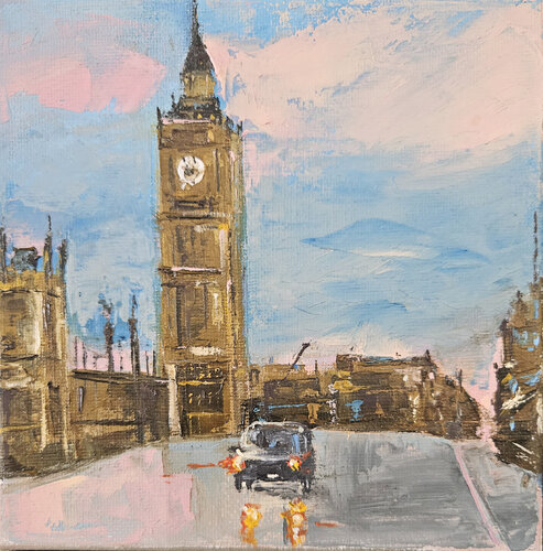 Miniature City and More...London de Youngsook Park, Pintura a la venta en Singulart