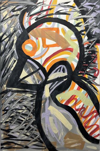 pájaro by Kristopher James Bess, 회화 for Sale on Singulart