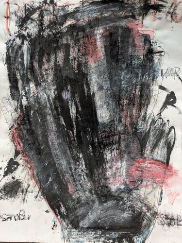 Prayer / Erased Presence van MASANOBU ODA, Schilderij te koop op Singulart