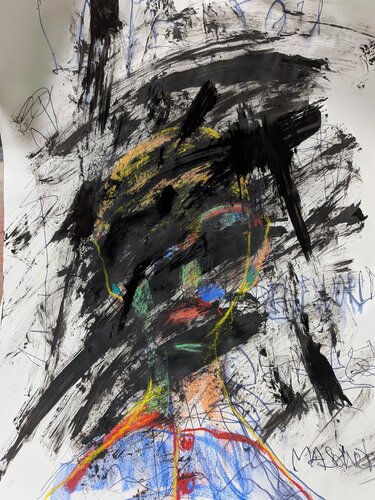 削られた記憶 by MASANOBU ODA, Painting for Sale on Singulart