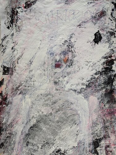 「Erased Prayer / 消された祈り」 di MASANOBU ODA, Pittura in vendita su Singulart
