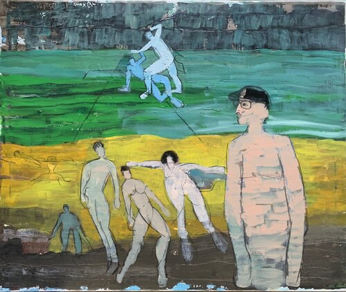 Here and now by Hans Jørgen Henriksen, 회화 for Sale on Singulart