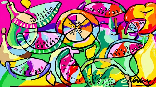 Tropical Pop de Nadine Senior, Digital a la venta en Singulart