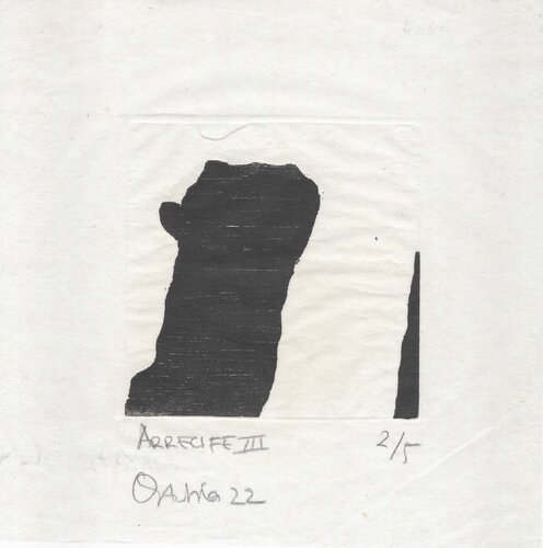 Arrecife No3 par Juanjo Ortubia, Œuvre sur papier en vente sur Singulart