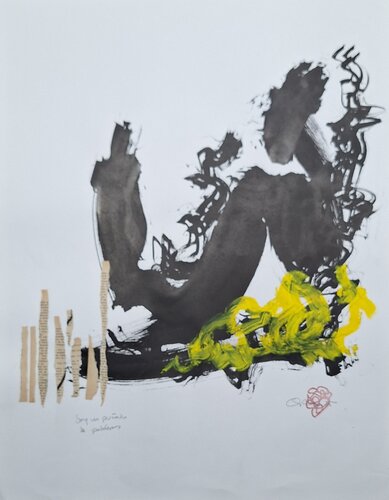 Soy un Puñado de Palabras by Juanjo Ortubia, Work on Paper for Sale on Singulart