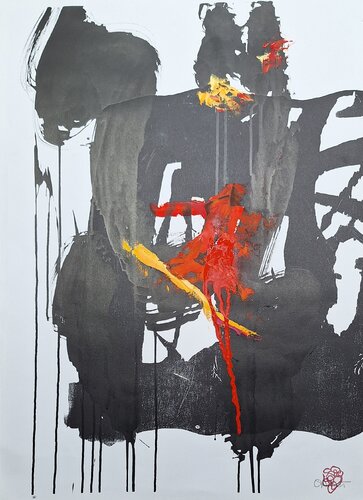 Muy Personal Número 6 par Juanjo Ortubia, Œuvre sur papier en vente sur Singulart