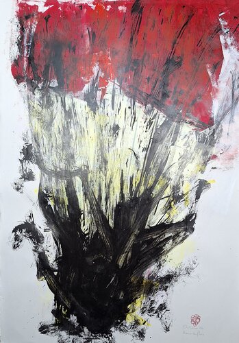Ramo de Flores de Juanjo Ortubia, Obra en papel a la venta en Singulart