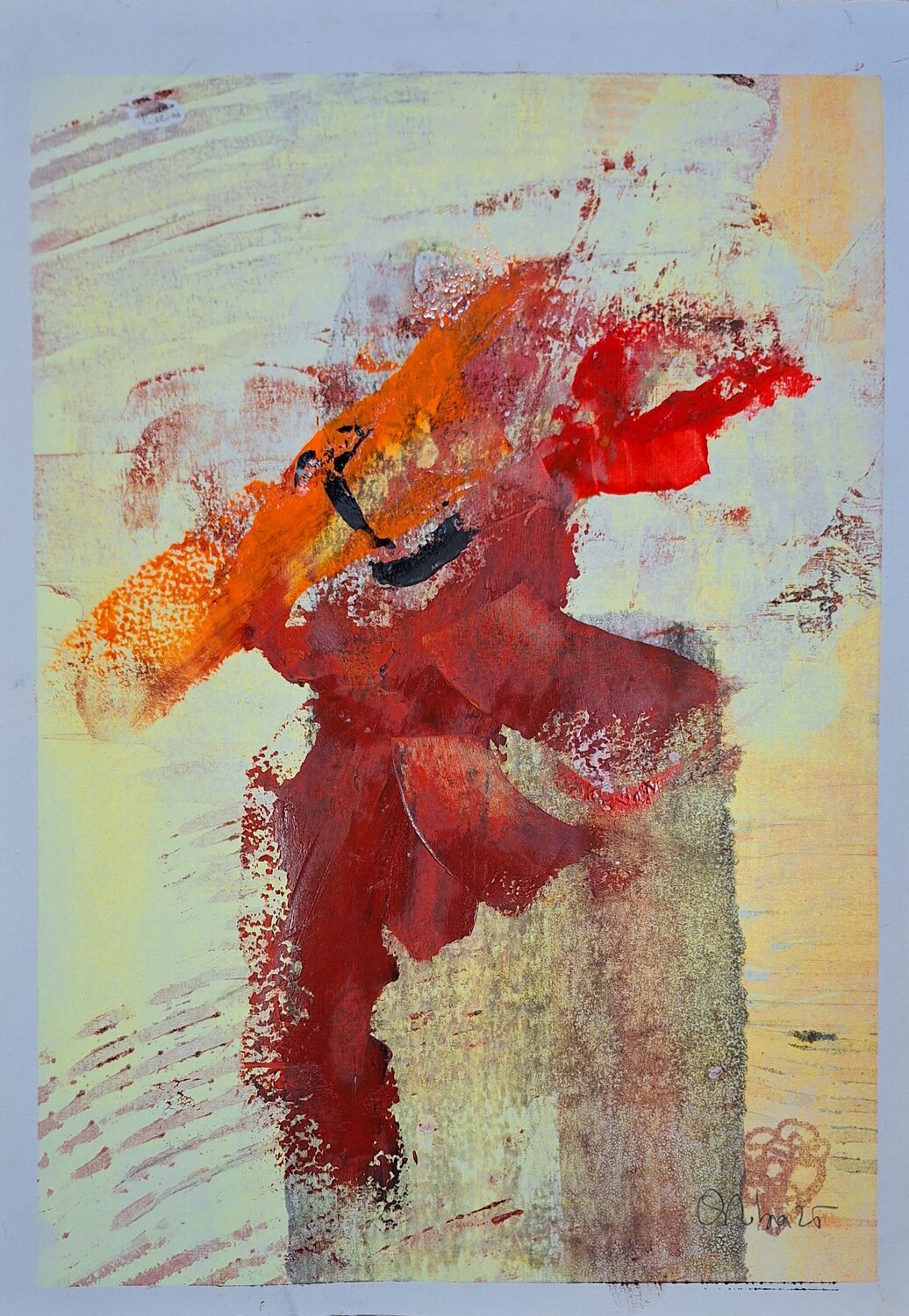 Muy Personal Número 5 Juanjo Ortubia Werk op papier te koop