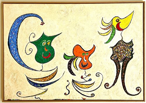 The Happy Bunch von Casper Bruun, Malerei kaufen auf Singulart