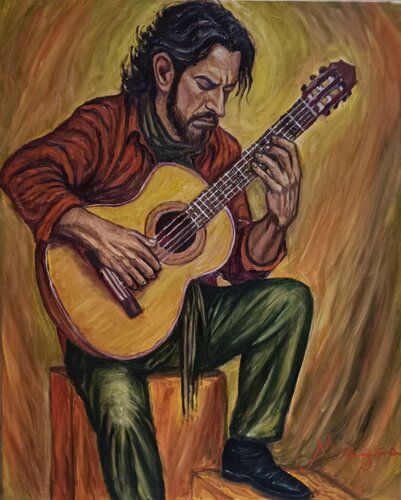 Acordes con Alma de Salvador José Megias Carmona, Pintura a la venta en Singulart