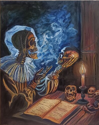 HAMLET. by Salvador José Megias Carmona, 회화 for Sale on Singulart