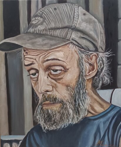 EL AUSENTE. de Salvador José Megias Carmona, Pintura a la venta en Singulart