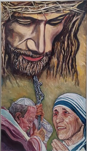 VIDAS ENTREGADAS. by Salvador José Megias Carmona, 絵画 for Sale on Singulart