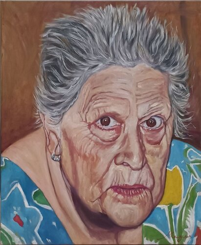 Señora Jiménez de Salvador José Megias Carmona, Pintura a la venta en Singulart