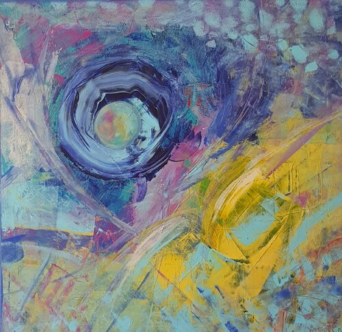 The music of the sea by Anna Margaretha Kauss-Zemp, 회화 for Sale on Singulart