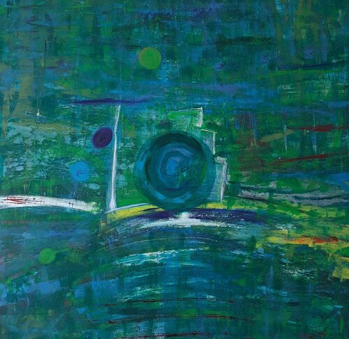 Kreise der Natur by Anna Margaretha Kauss-Zemp, 회화 for Sale on Singulart