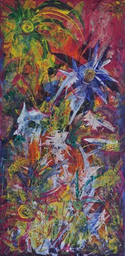 Feuertanz par Anna Margaretha Kauss-Zemp, Peinture en vente sur Singulart