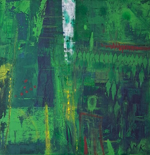L'incontro Silenzioso de Anna Margaretha Kauss-Zemp, Pintura a la venta en Singulart