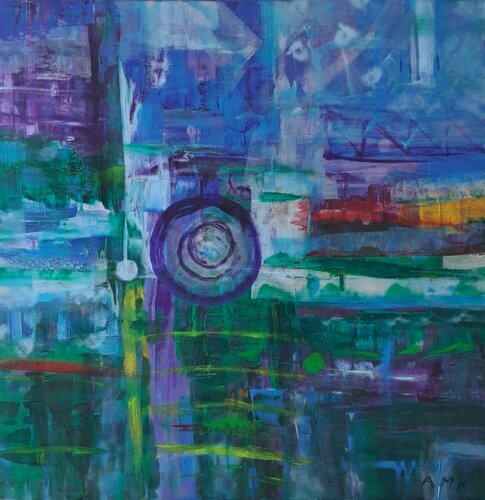 Out of the Dark by Anna Margaretha Kauss-Zemp, Painting for Sale on Singulart