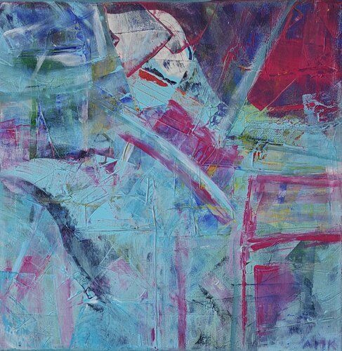 Layers of Time by Anna Margaretha Kauss-Zemp, Painting for Sale on Singulart