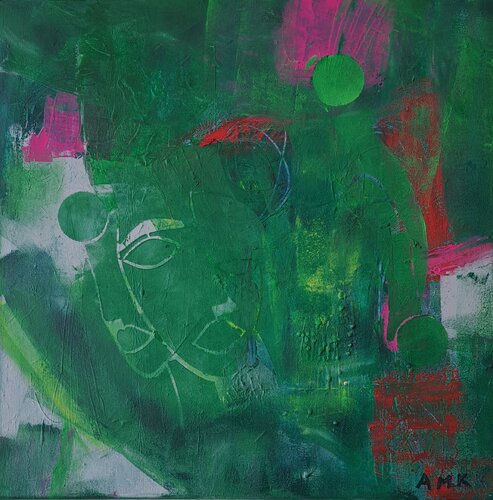 Die Maske der Natur by Anna Margaretha Kauss-Zemp, Painting for Sale on Singulart